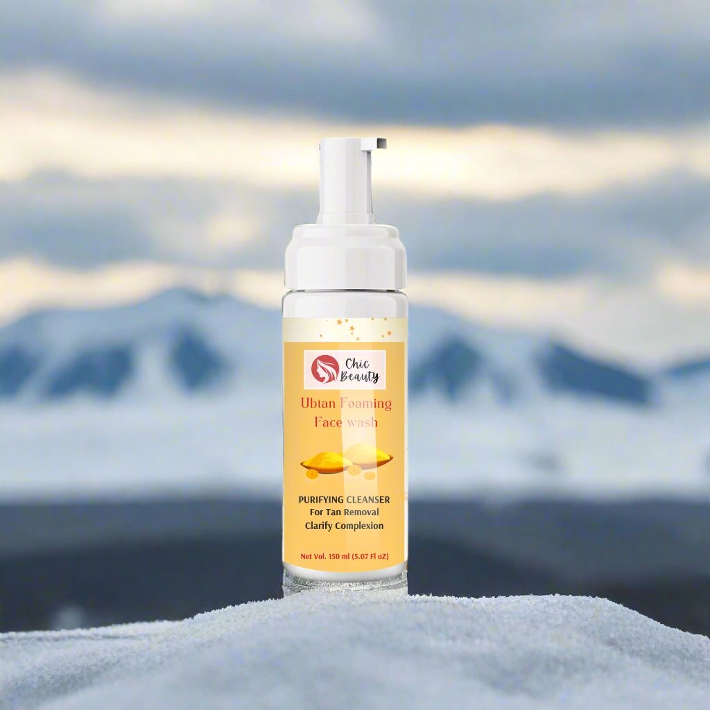 Chic Beauty Ubtan Foaming Face Wash 150ml Deep cleansing, Soothing & Calming Skin - Chic Beauty