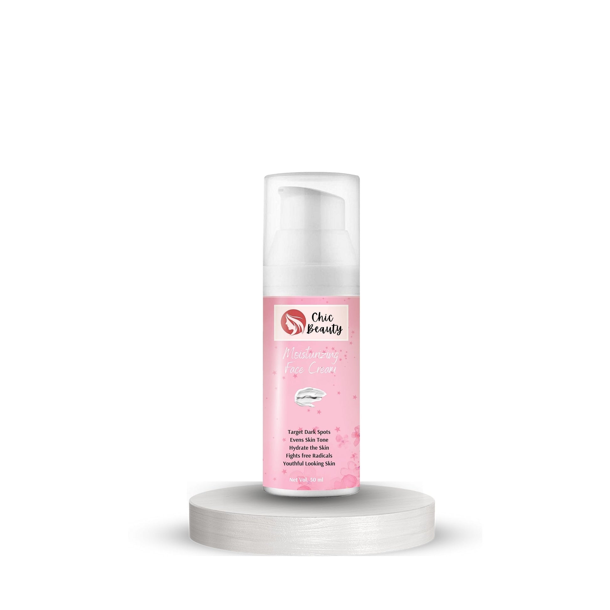 Chic Beauty Moisturizing Face Cream 50ml Prevents Premature Aging & Hydrates the Skin - Chic Beauty