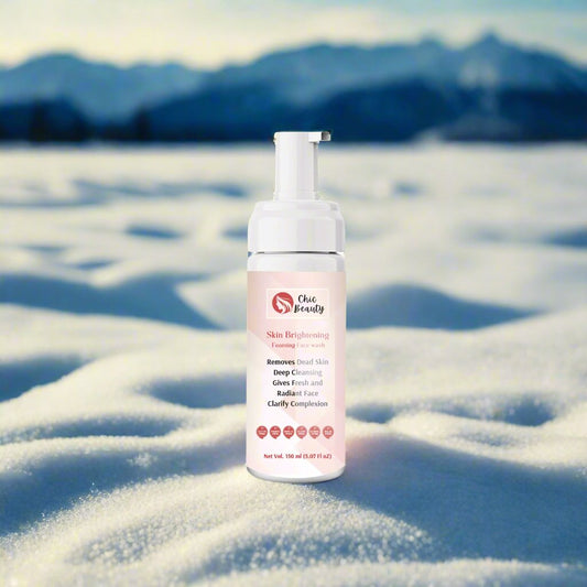 Chic Beauty Skin Brightening Foaming Face Wash 150ml Skin Brightening, Oil Control, Anti-acne & Pimples. - Chic Beauty
