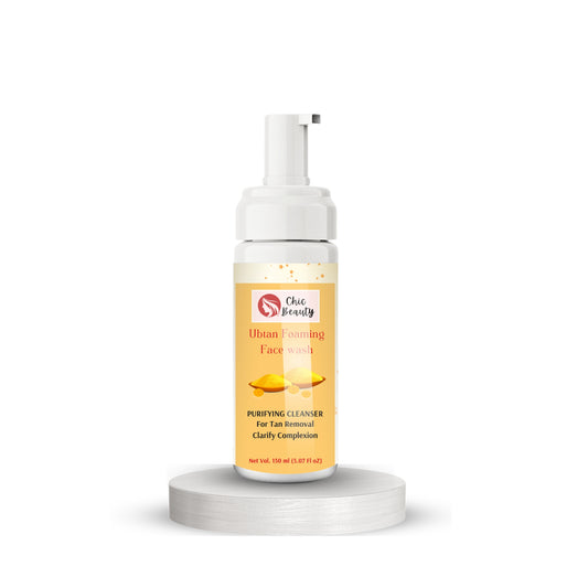 Chic Beauty Ubtan Foaming Face Wash 150ml Deep cleansing, Soothing & Calming Skin - Chic Beauty