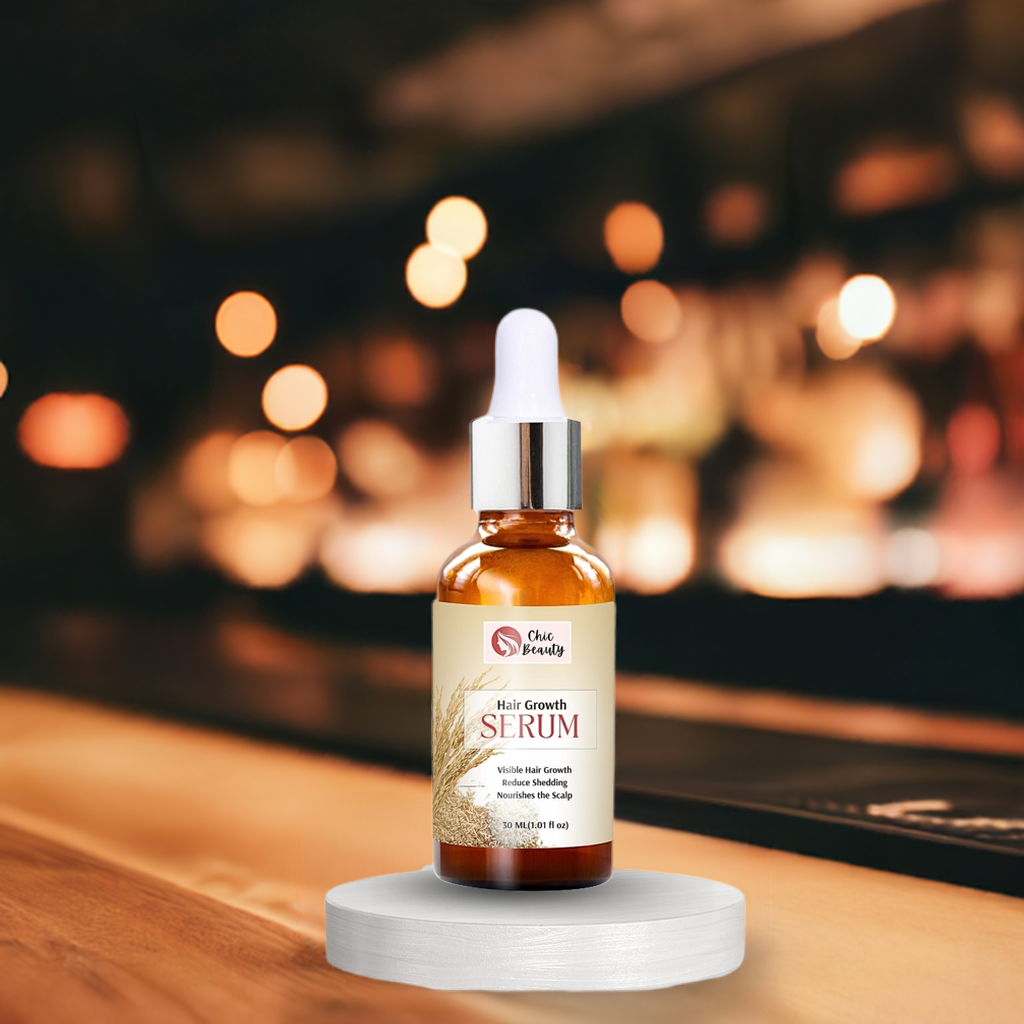 Chic Beauty Hair Growth Serum 30ML Reduces hair fall & promotes Healthy hair growth - Chic Beauty