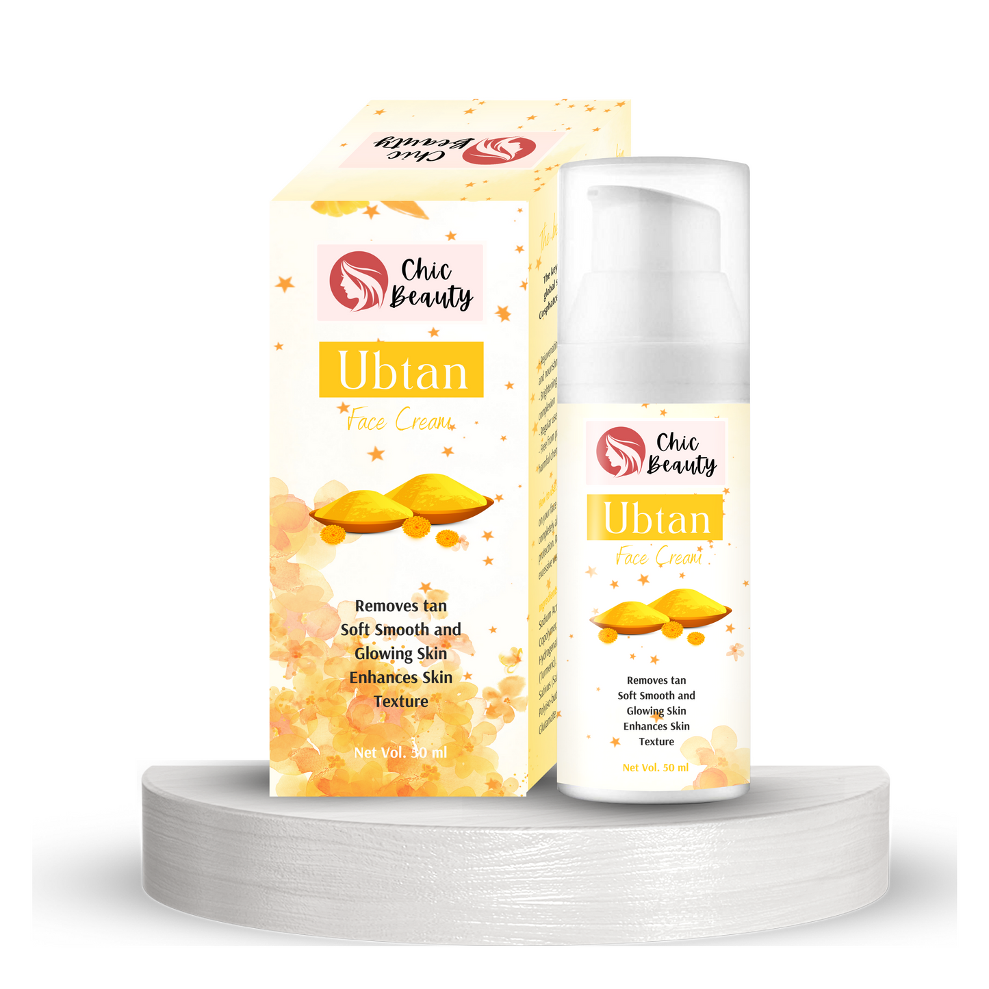 Chic Beauty Ubtan Face Cream 50ml