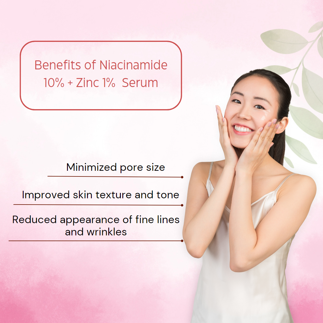 Chic Beauty Niacinamide 10% + Zinc 1% Serum 30ml Reduces Blemishes (Pigmentation) & Acne Marks - Chic Beauty