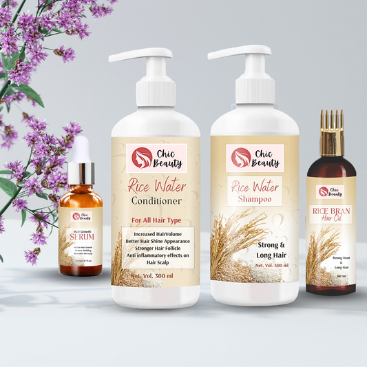 Chic Beauty Hair Care Kit for Strong Root and Long Hair