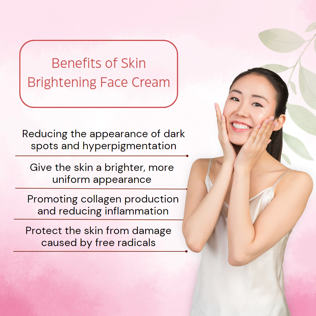 Chic Beauty Skin Brightening Face Cream 50ml Reduce Dark Spots, Hyper Pigmentation, or Uneven Skin Tone - Chic Beauty