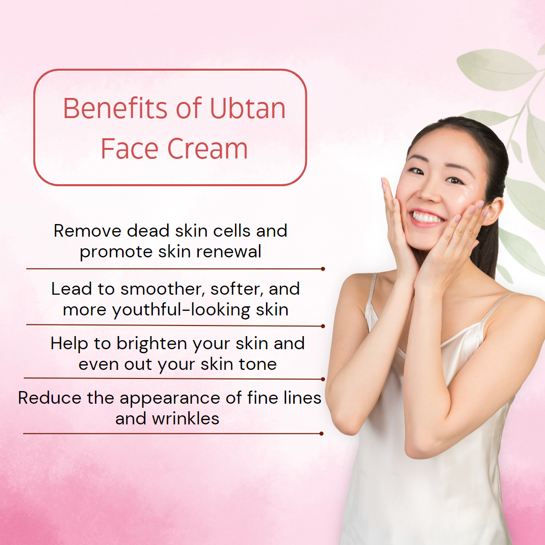 Chic Beauty Ubtan Face Cream 50ml Healthy, Glowing Complexion & Reduce Skin Inflammation - Chic Beauty